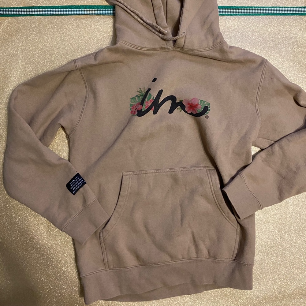 Womens Tan Imperial Motion (Im) Hoodie